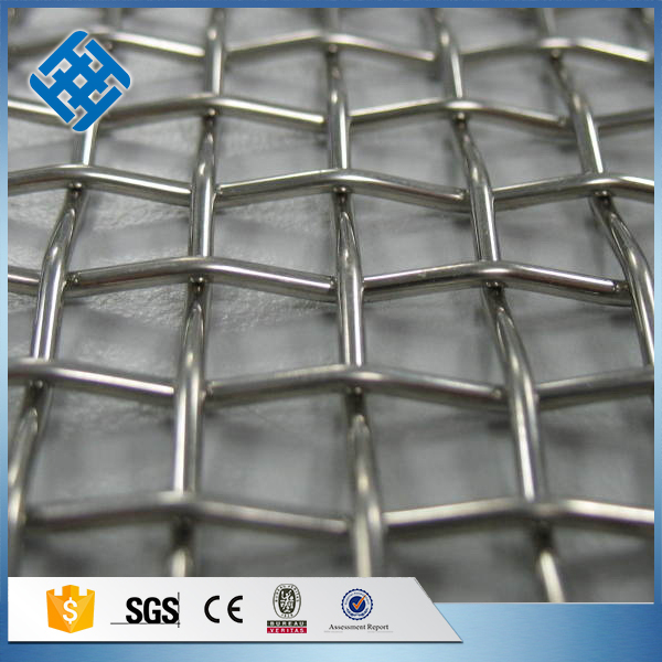 Stainless Steel crimped wire mesh for mining