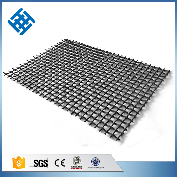 Heavy woven wire mesh screen